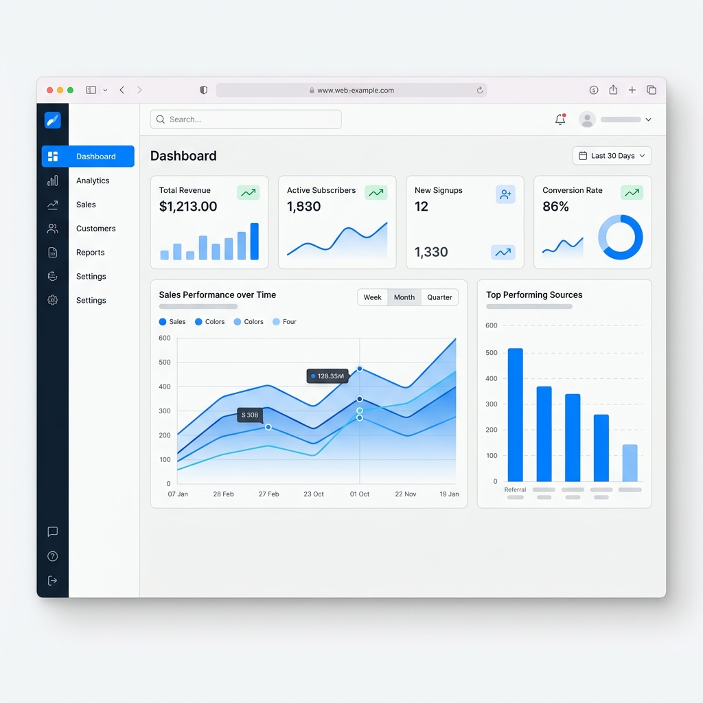 Dashboard ERP