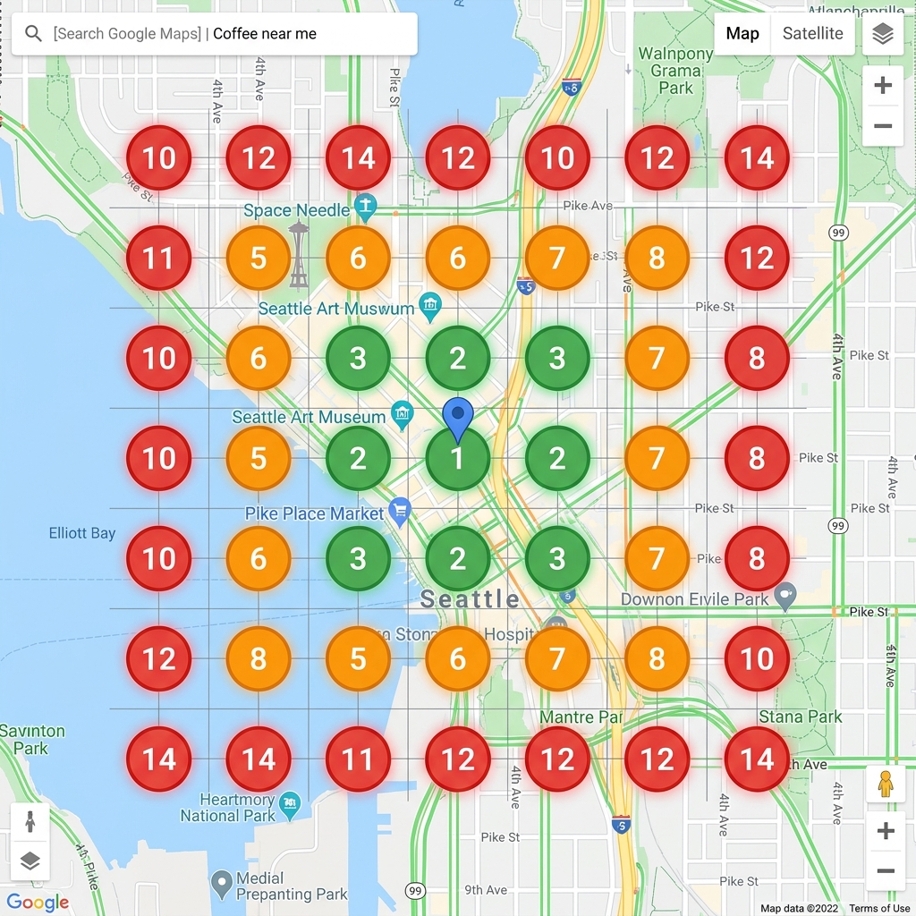 Heatmap Local SEO